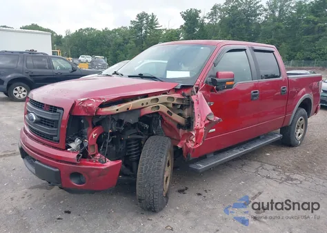 2014 Ford F-150 Fx4 из США, поврежденный, VIN 1FTFW1ET0EKF69492